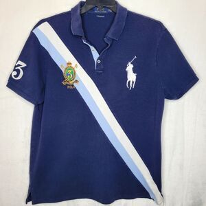 Polo Ralph Lauren Big Pony Striped Polo Shirt XL